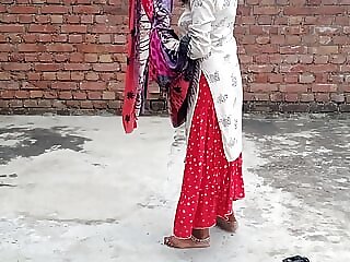 Red Lehenga Bali Ki Chudai