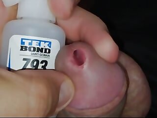 Concentrate glued with super..