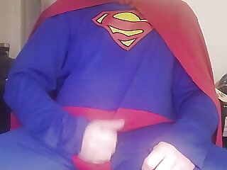 Superman is so horny inhibit..