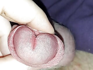 Canteen precum and foreskin..