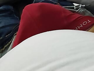 Step mom zipped step son..