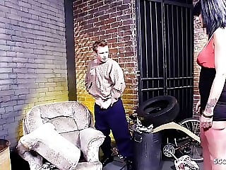 Loser Guy caught Pissing and..