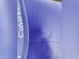 Calvin Klein Blue wetting