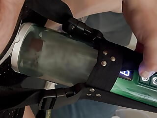 Automatic masturbator..