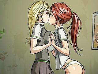 2 Lesbian Slutty School..