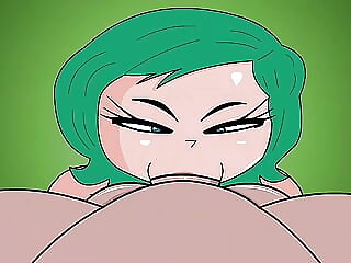 Putita de pelo verde..