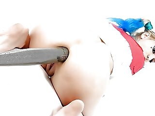 Harley Q. Anal and Pussy..
