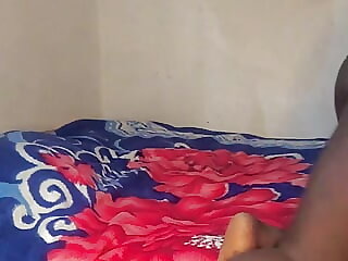 What Horny Ebony Bitch Does..